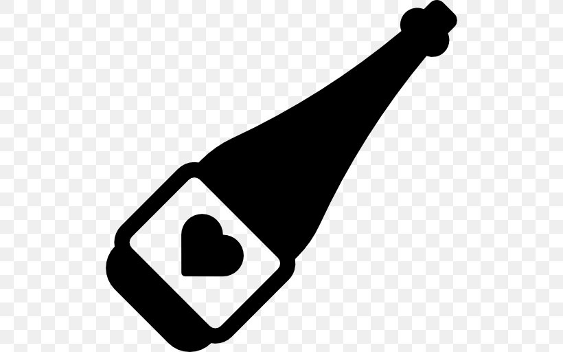 Champagne Wine Bottle, PNG, 512x512px, Champagne, Alcoholic Drink, Black And White, Bottle, Fizzy Drinks Download Free