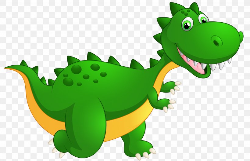 Dinosaur, PNG, 3000x1930px, Green, Animal Figure, Cartoon, Crocodile, Crocodilia Download Free