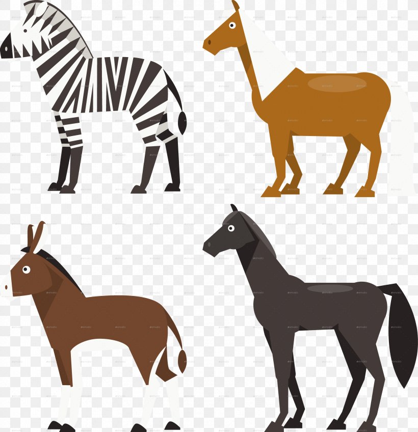 Pony Mustang Horses Clip Art, PNG, 3638x3763px, Pony, Animal, Animal Figure, Camel Like Mammal, Donkey Download Free