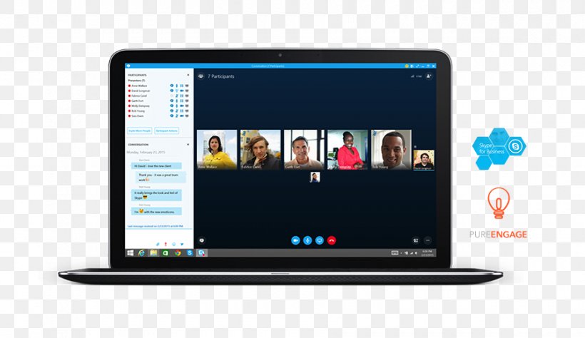 Skype For Business Microsoft Teams Unified Communications, PNG, 900x521px, Skype For Business, Brand, Business, Computer, Display Device Download Free