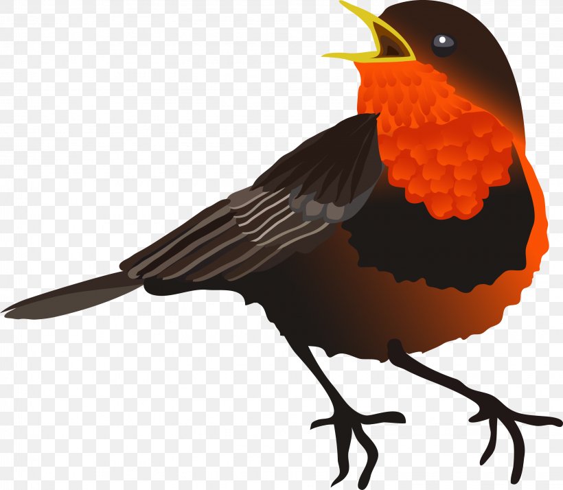 Bird Clip Art, PNG, 3252x2834px, Bird, Beak, Christmas, Feather, Old World Flycatcher Download Free