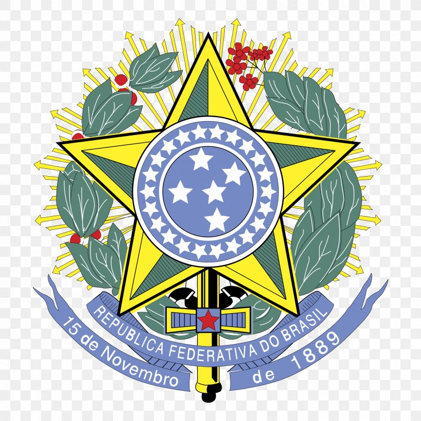 Brazil Vector Graphics Illustration Logo Clip Art, PNG, 2400x2400px, Brazil, Area, Badge, Crest, Drawing Download Free