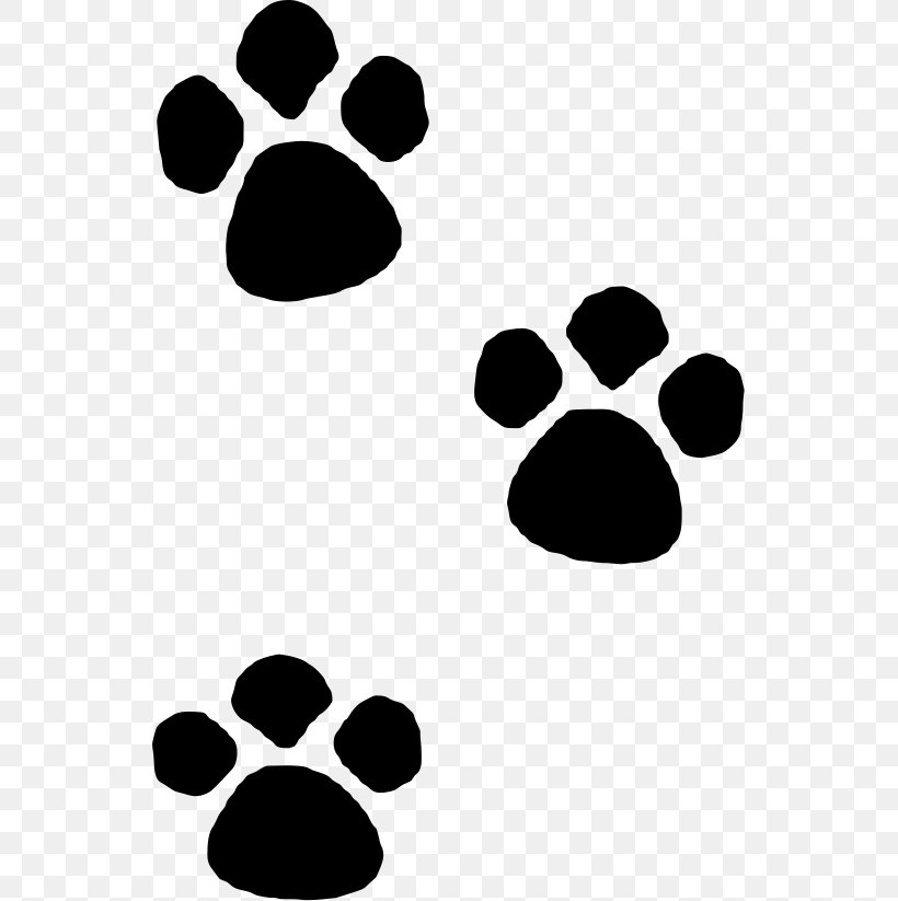 Cat Paw Drawing Dog Tiger, PNG, 541x823px, Cat, Black, Black And White, Dog, Drawing Download Free