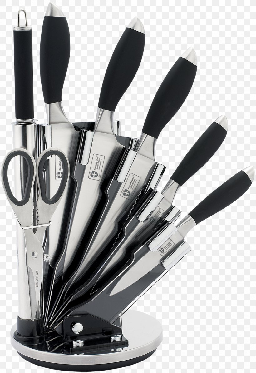 Chef's Knife Stainless Steel Cookware Kitchen Knives, PNG, 1000x1457px, Knife, Black And White, Blade, Bread Knife, Ceramic Download Free