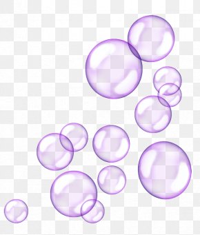 Purple Bubble - Clip Art PNG