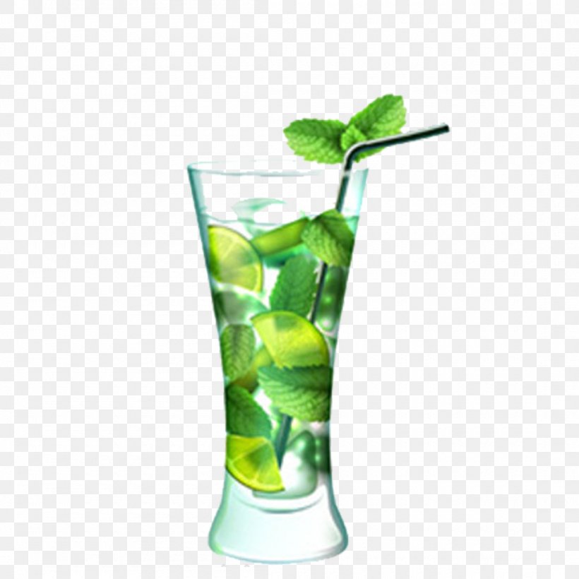Mojito Cocktail Liqueur Drink, PNG, 1100x1100px, Mojito, Alcoholic Drink, Cocktail, Cocktail Garnish, Drawing Download Free