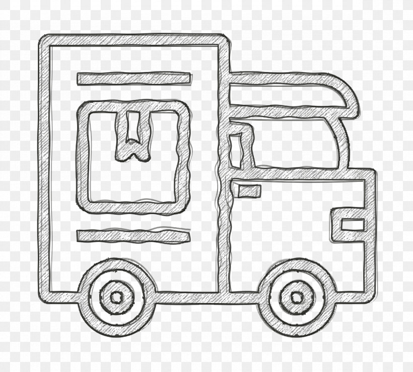 Shipping Icon Truck Icon Shipping And Delivery Icon, PNG, 1178x1064px, Shipping Icon, Car, Coloring Book, Line, Line Art Download Free