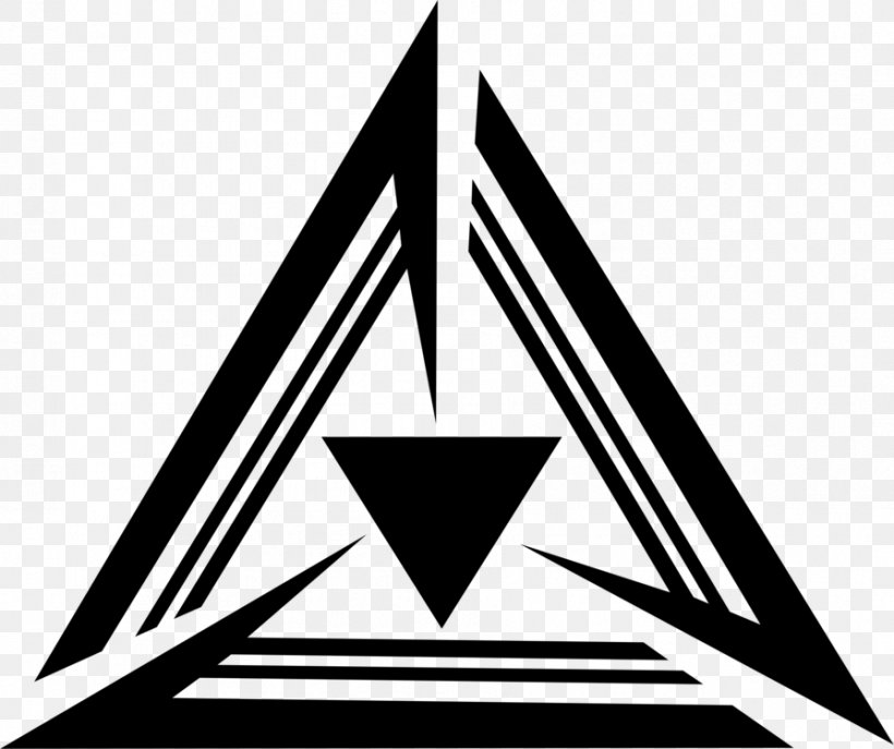 Triangle Logo Kumano Graphics, PNG, 894x750px, Triangle, Area, Blackandwhite, Edge, Geometric Shape Download Free