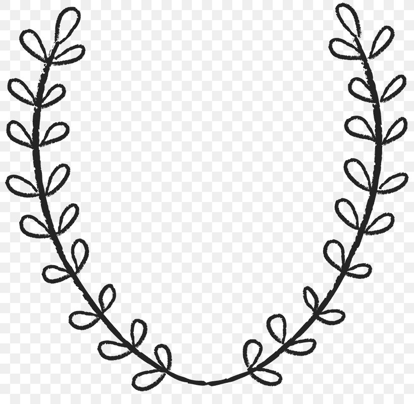 Clip Art Borders And Frames Laurel Wreath Twig, PNG, 800x800px, Borders And Frames, Antler, Bay Laurel, Black And White, Body Jewelry Download Free