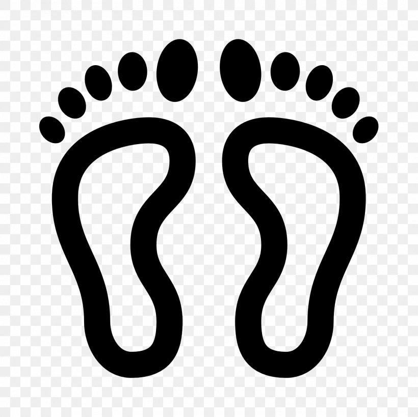 Footprint Photography Clip Art, PNG, 1600x1600px, Footprint, Black And White, Foot, Logo, Number Download Free