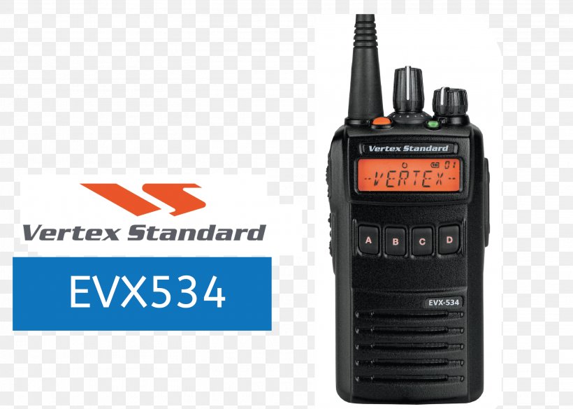 Vertex EVX-534 Two-way Radio Yaesu Mobile Radio, PNG, 2917x2083px, Twoway Radio, Electronic Device, Mobile Phones, Mobile Radio, Motorola Download Free