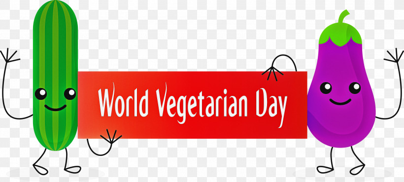World Vegetarian Day, PNG, 3000x1356px, World Vegetarian Day, Animation, Calligraphy, Cartoon, Cartoon Art Museum Download Free