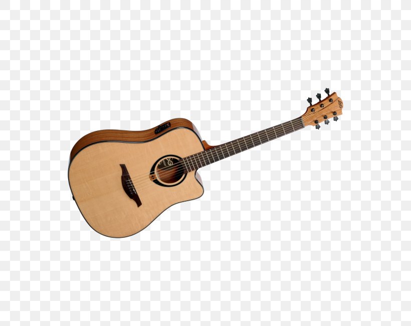 Acoustic Guitar Lag Acoustic-electric Guitar Dreadnought, PNG, 550x650px, Watercolor, Cartoon, Flower, Frame, Heart Download Free