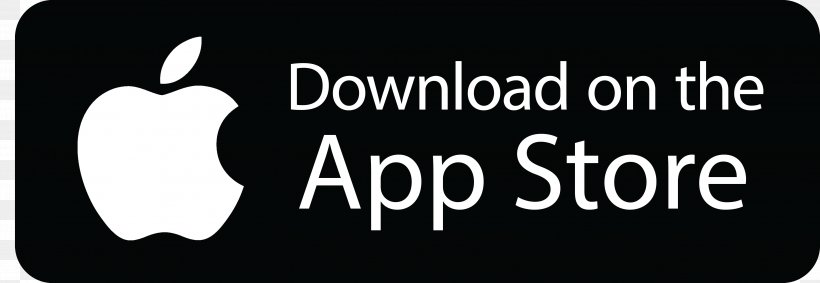 IPhone App Store, PNG, 4491x1552px, Iphone, Android, App Store, Black And White, Brand Download Free