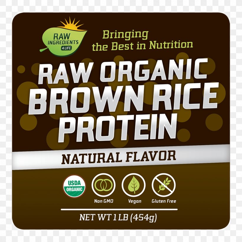 Raw Foodism Milkshake Smoothie Organic Food Rice Protein, PNG, 1000x1000px, Raw Foodism, Bodybuilding Supplement, Brand, Brown Rice, Diet Download Free