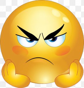 Angry Emoji Pic - Smiley Emoticon Anger Clip Art PNG