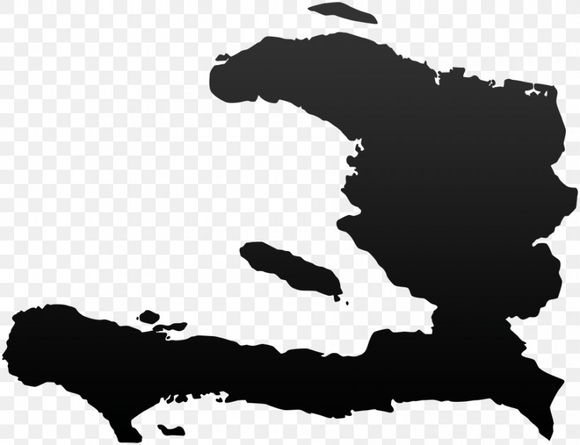 Haiti Vector Map Blank Map, PNG, 900x691px, Haiti, Black, Black And White, Blank Map, Map Download Free