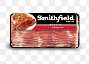 Sliced Bacon - Bacon Smithfield Foods Meat Breakfast Sausage PNG