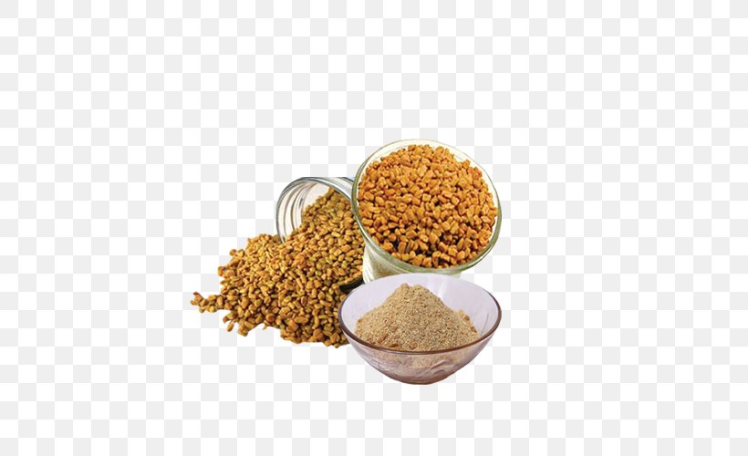 Fenugreek Indian Cuisine Food Spice Mix, PNG, 500x500px, Fenugreek, Cereal Germ, Coconut Oil, Commodity, Cumin Download Free