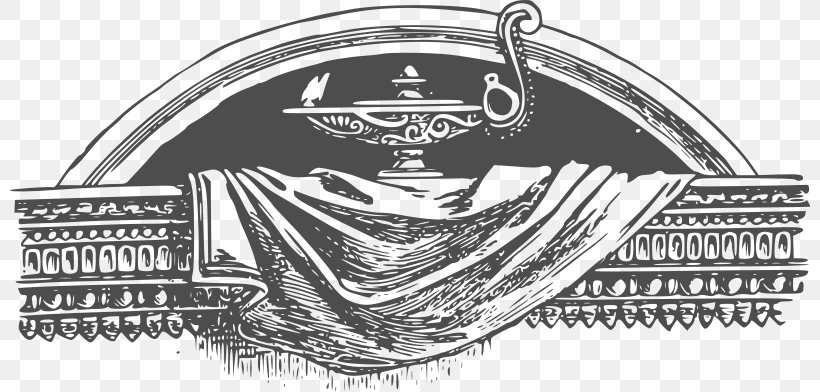 Genie Oil Lamp Clip Art, PNG, 800x392px, Genie, Black And White, Brand, Candle, Drawing Download Free