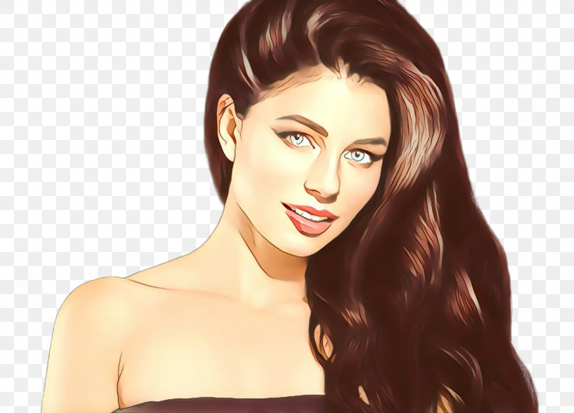 Hair Face Hairstyle Skin Eyebrow, PNG, 2356x1696px, Cartoon, Beauty, Brown Hair, Chin, Eyebrow Download Free