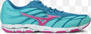 Nike - Mizuno Corporation Sports Shoes Blue Running PNG