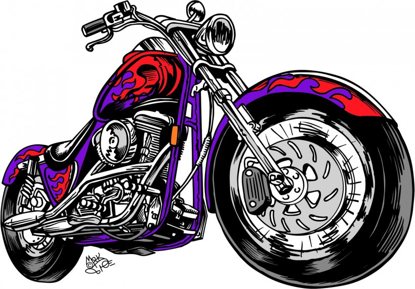 Motorcycle Harley-Davidson Chopper Scooter Clip Art, PNG, 1600x1118px, Motorcycle, Automotive Design, Automotive Tire, Chopper, Drawing Download Free