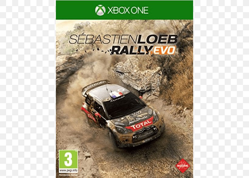 Sébastien Loeb Rally Evo Dirt Rally PlayStation 4 Xbox One WRC 3: FIA World Rally Championship, PNG, 786x587px, Sebastien Loeb Rally Evo, Auto Racing, Brand, Car, Dirt Rally Download Free