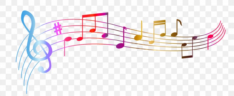Vector Graphics Musical Note Clip Art, PNG, 1280x528px, Music, Colored Music Notation, Music Download, Musical Note, Musical Theatre Download Free