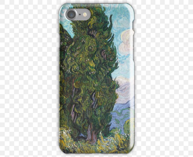 Cypresses Van Gogh Self-portrait Kröller-Müller Museum Painting Post-Impressionism, PNG, 500x667px, Cypresses, Art, Artist, Canvas, Impressionism Download Free