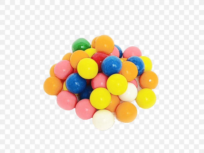 Jelly Bean Bonbon Sweetness Plastic, PNG, 3000x2250px, Watercolor, Bonbon, Candy, Confectionery, Food Download Free