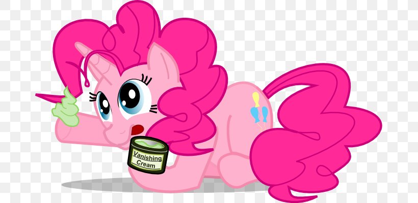 Pinkie Pie Pony Invisible Pink Unicorn Horse, PNG, 681x400px, Watercolor, Cartoon, Flower, Frame, Heart Download Free