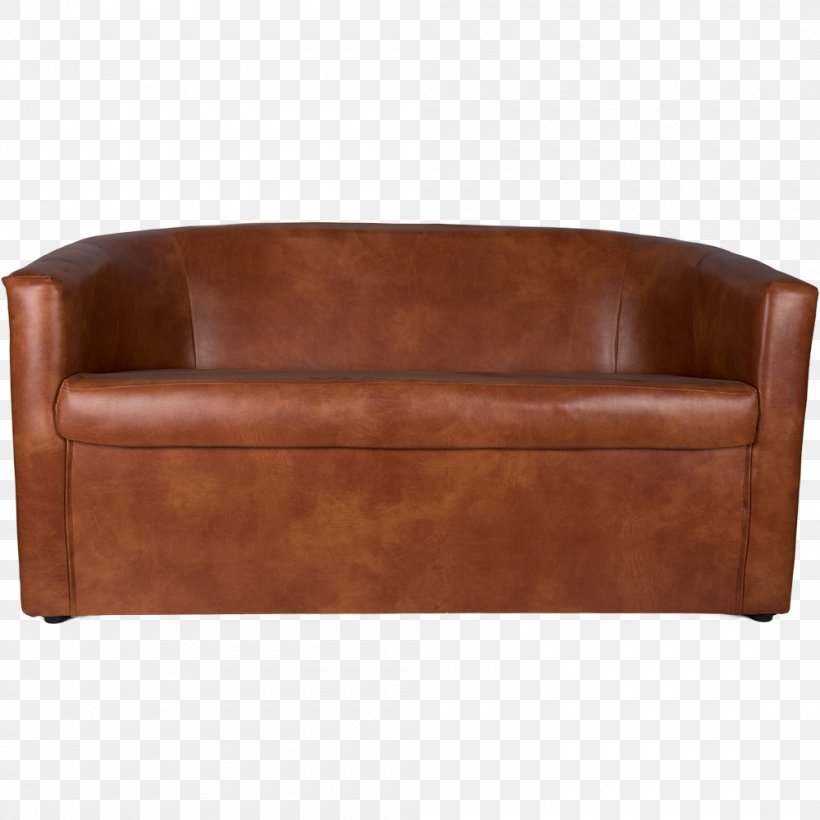 Club Chair Loveseat Leather Angle, PNG, 1000x1000px, Club Chair, Brown, Chair, Couch, Furniture Download Free