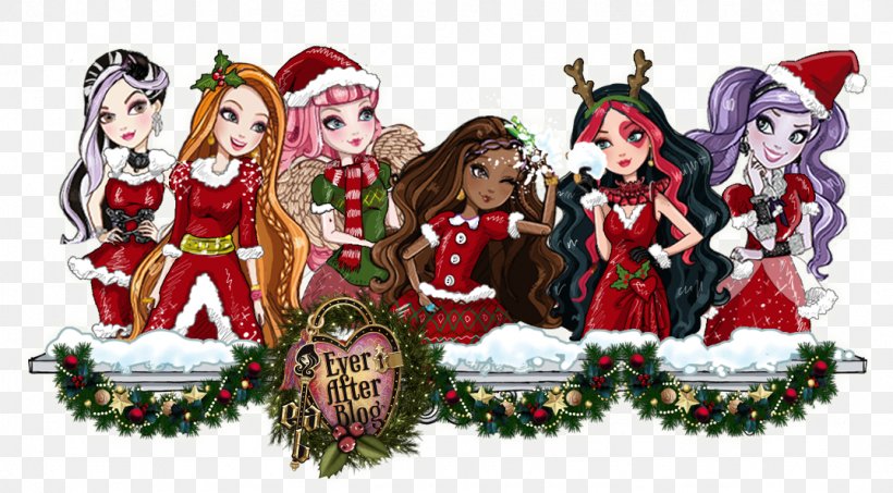 Ever After High Doll Christmas Ornament Monster High, PNG, 1074x594px, Ever After High, Art, Christmas, Christmas Decoration, Christmas Ornament Download Free