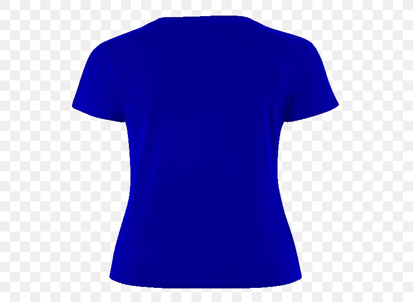 T-shirt Shoulder Sleeve, PNG, 800x600px, Tshirt, Active Shirt, Blue, Clothing, Cobalt Blue Download Free