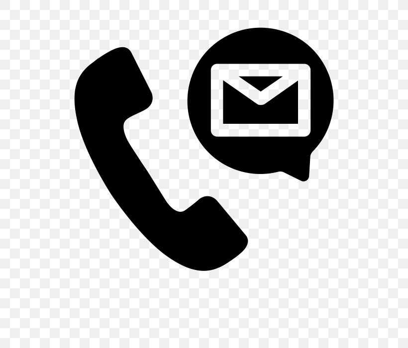 Telephone Call Email Mobile Phones Customer Service, PNG, 700x700px, Telephone Call, Black And White, Brand, Customer Service, Email Download Free