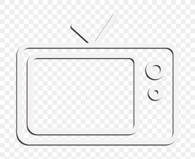 Television Icon Communication Icon, PNG, 1404x1144px, Television Icon, Communication Icon, Line, Multimedia, Rectangle Download Free
