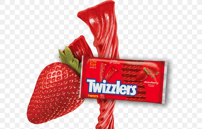 Twizzlers Strawberry Twists Candy Liquorice Lollipop, PNG, 603x525px, Strawberry, Candy, Cherry, Chocolate, Diet Food Download Free