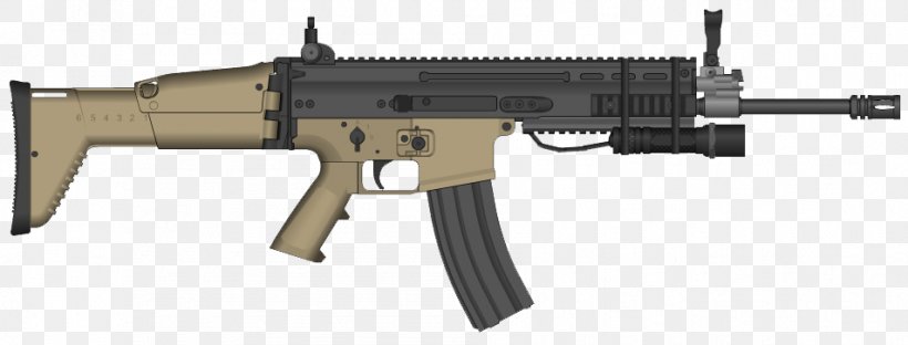 Call Of Duty: Modern Warfare 2 FN SCAR Firearm FN Herstal M4 Carbine, PNG, 953x363px, Watercolor, Cartoon, Flower, Frame, Heart Download Free