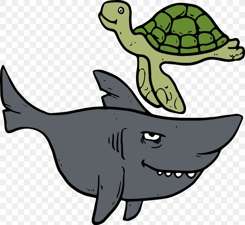 Shark Sea Turtle Vecteur, PNG, 3416x3138px, Shark, Dinosaur, Fauna, Fish, Marine Biology Download Free