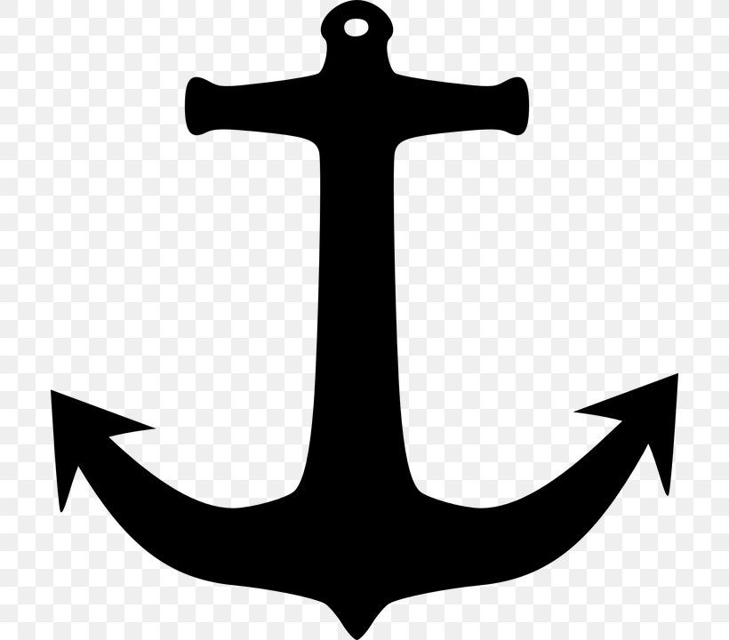 Anchor Clip Art, PNG, 706x720px, Anchor, Artwork, Black And White, Pdf, Ship Download Free