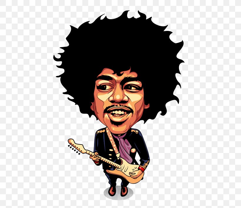 Jimi Hendrix Caricature Cartoon Drawing, PNG, 500x707px, Jimi Hendrix, Art, Artist, Caricature, Cartoon Download Free