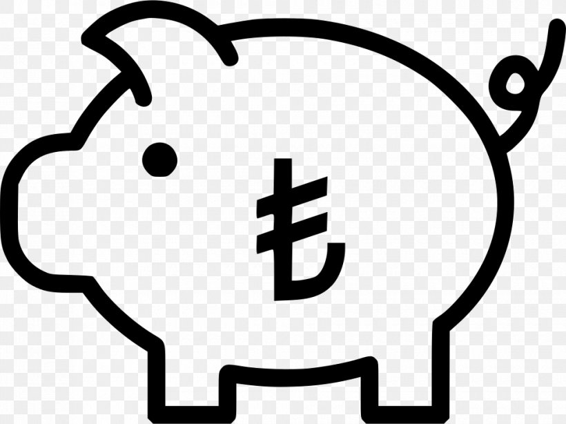 Saving Piggy Bank Coin Money, PNG, 980x734px, Saving, Area, Bank, Black And White, Coin Download Free