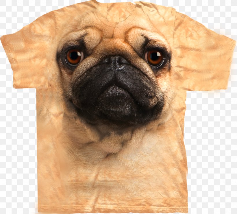 T-shirt Hoodie Pug Clothing, PNG, 1087x982px, Tshirt, Carnivoran, Clothing, Clothing Sizes, Companion Dog Download Free