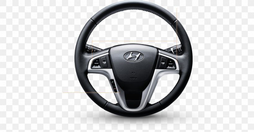 Hyundai Accent Hyundai Motor Company Car Steering Wheel, PNG, 960x501px, Hyundai Accent, Auto Part, Automatic Transmission, Automotive Design, Automotive Exterior Download Free
