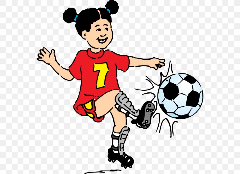 Soccer Kick Football Player Clip Art, PNG, 570x595px, Kick, American Football, Artwork, Ball, Boy Download Free