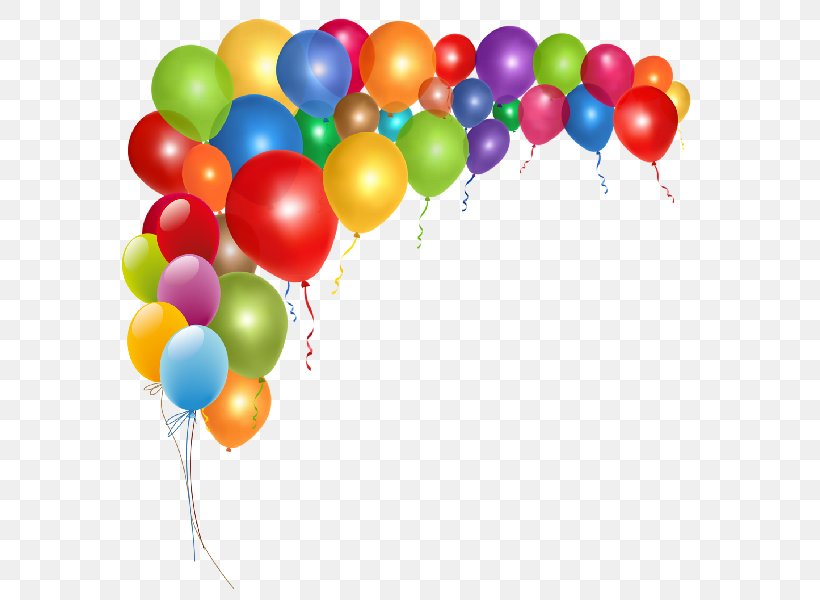 Balloon Borders And Frames Birthday Clip Art, PNG, 600x600px, Balloon, Birthday, Borders And Frames, Cluster Ballooning, Hot Air Balloon Download Free
