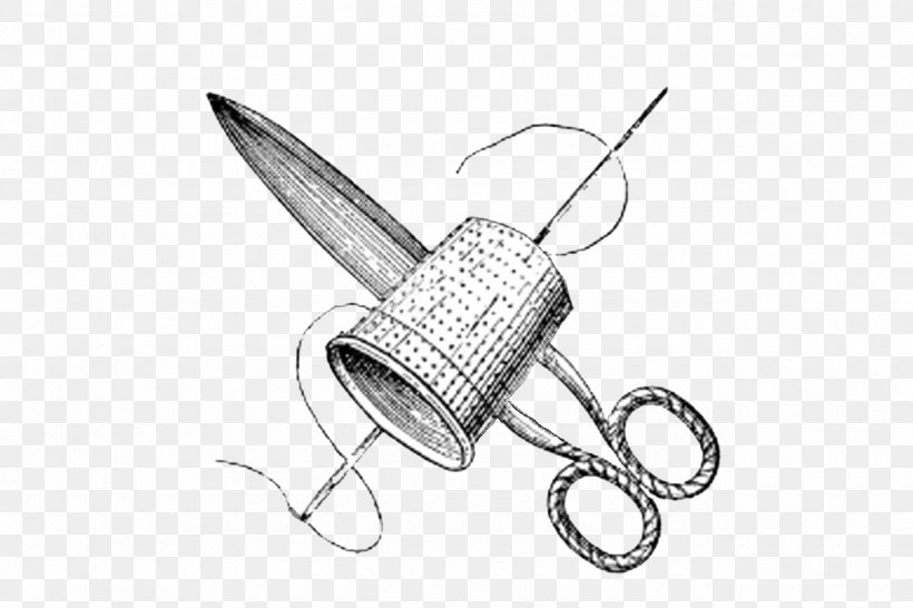 Clip Art Hand-Sewing Needles Notions Sewing Machines, PNG, 1280x853px, Sewing, Artwork, Black And White, Craft, Drawing Download Free