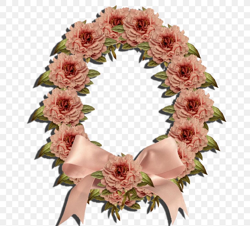 Garden Roses Wreath Floral Design Cut Flowers, PNG, 742x742px, Garden Roses, Artificial Flower, Christmas Decoration, Cut Flowers, Decor Download Free