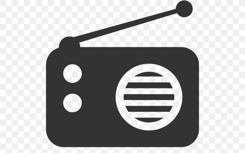 Internet Radio Download  Icon, PNG, 512x512px, Microphone,  Antique Radio, Black And White, Brand, Clip